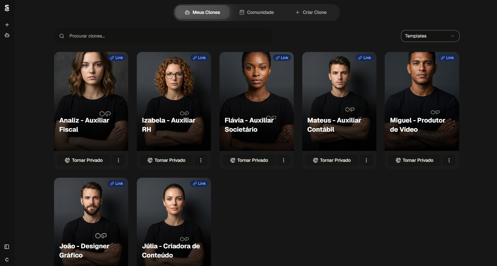 Dashboard Ecossistema